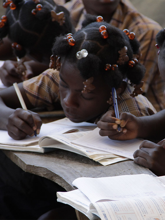 haitian students studying