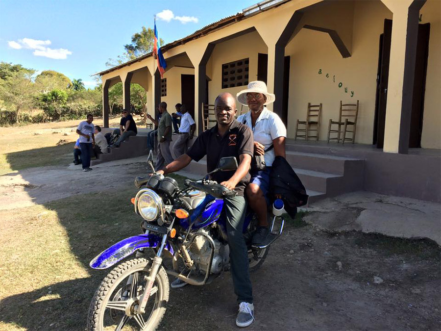 Motorcycles for Haiti School